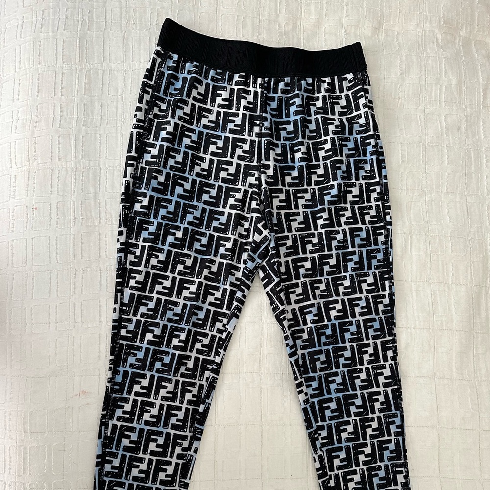 Fendi logo leggings